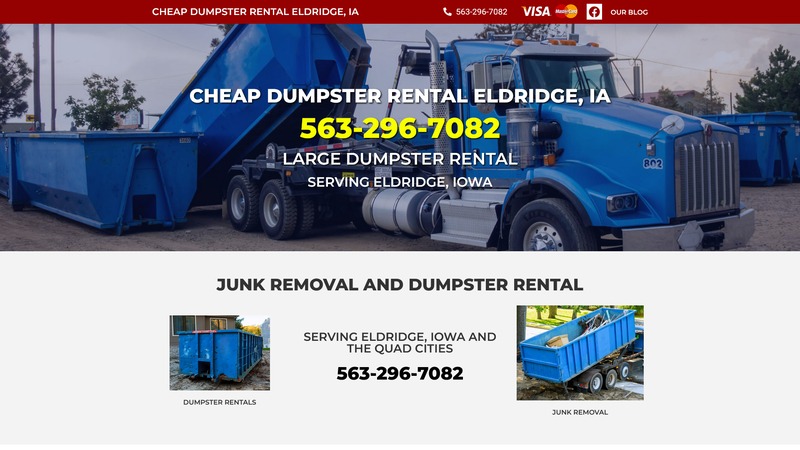 Landrum Disposal Eldridge Dumpster Rental Website